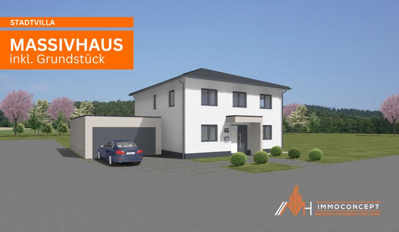 Neubauprojekt | Stadtvilla inkl. Grundstück | 54634 Bitburg-Masholder